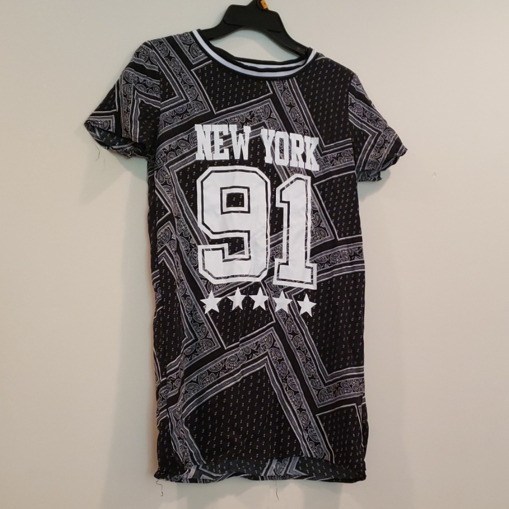 Graphic top/tunic